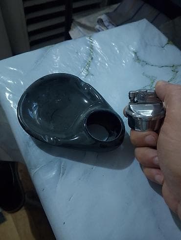 dekor evler: Masaüstü küllük və doldurulan metal qazlı çaxmaq dəsti - Material — 3