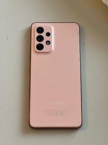 iphone 17 kabro: Samsung Galaxy A53 5G, rəng - Çəhrayı — 1