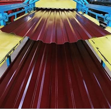 Profil metal təbəqələr – dam və hasar üçün - Material: polimer — 3