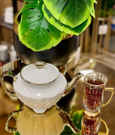 Yeni, rəng - Ağ, Dəm caydanı