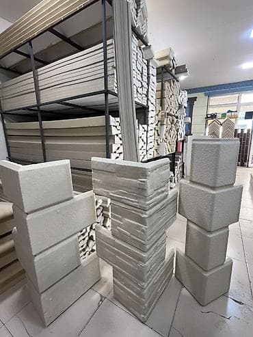 lovhə ayaqlı: Dekorativ fasad və interyer üçün hazır beton/daş panellər və — 7