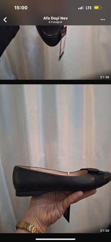 Tuflilər, Zara, Ölçü: 37, rəng - Qara, Yeni