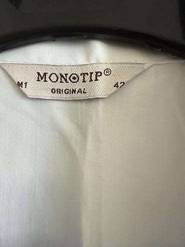 xalat turkce: MONOTIP Original qısaqoll laboratoriya/xalat köynəyi - Rəng: ağ - — 3