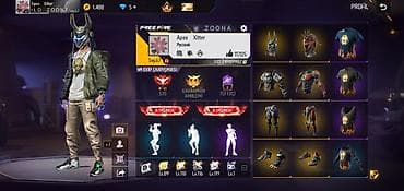 Free Fire hesabı – Apex ZOONA satılır 45 AZN iPhone 6'7'8 modelleri