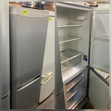 2 qapılı Indesit Soyuducu Satılır, rəng - Gümüşü