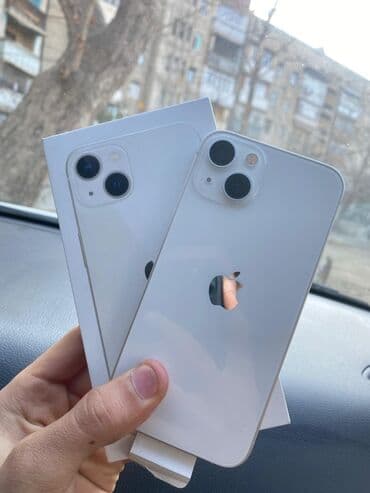 təlfon: IPhone 13, 128 GB, Ağ, Simsiz şarj, Face ID — 1