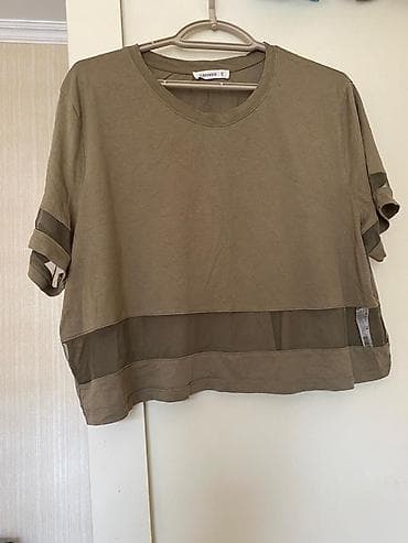 şort: Terranova qadın t‑şortu ölçü 40-L. 42-XL geyinilməyib təzədi - Rəng — 5