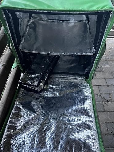 fire fire barter: Bolt Food çatdırılma çantası – iri həcmli termal bel çantası - Rəng — 5