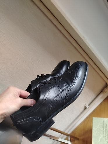 Ayaqqabılar: GREYDER kişi ayaqqabısı - Model: klassik broq (wingtip) dizaynlı — 2