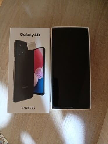 Samsung Galaxy A13, 128 GB, rəng - Qara, Sənədlərlə lalafo.az -da Samsung Galaxy A13, 128 GB, rəng - Qara, Sənədlərlə