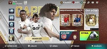 berber eşyaları: EA Sports FC Mobile oyun hesabı – yüksək səviyyəli klub və güclü heyət — 1