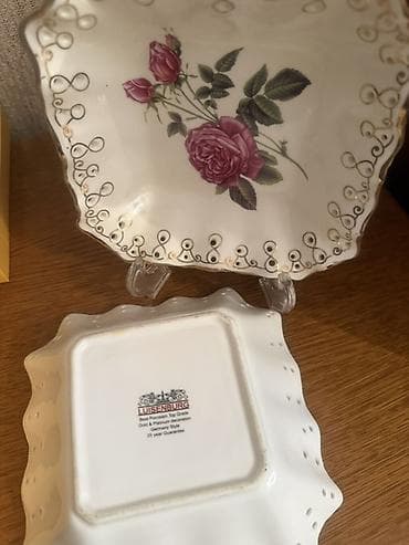 Тарелки, Набор из 2 шт., цвет - Белый, Фарфор, Германия — 2