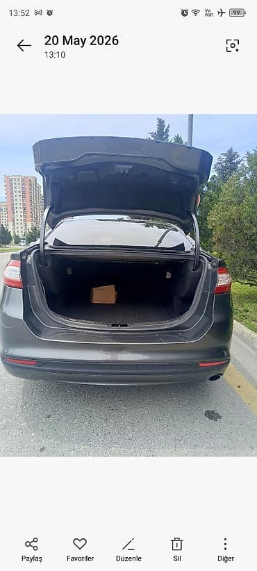 kia rio diffuser: Ford Fusion (sedan) – tünd boz rəng - Güclü və qənaətcil benzin — 4