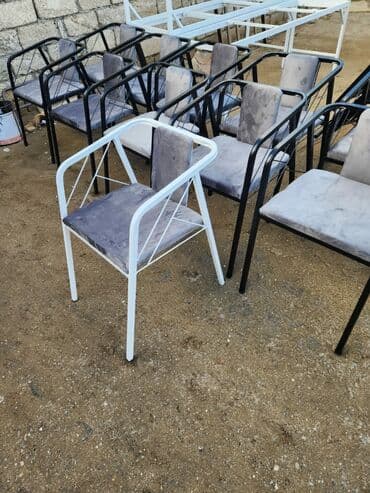 stollar ve stullar: Yeni madel oturacaqlar reng secimi var keyfiyyetine zemanet verilir — 3