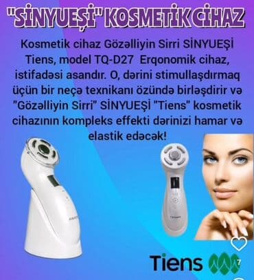 yeni dirnaq modelleri: Tiens markalı gözəllik cihazı – kompakt, futuristik dizaynlı, güzgü — 34