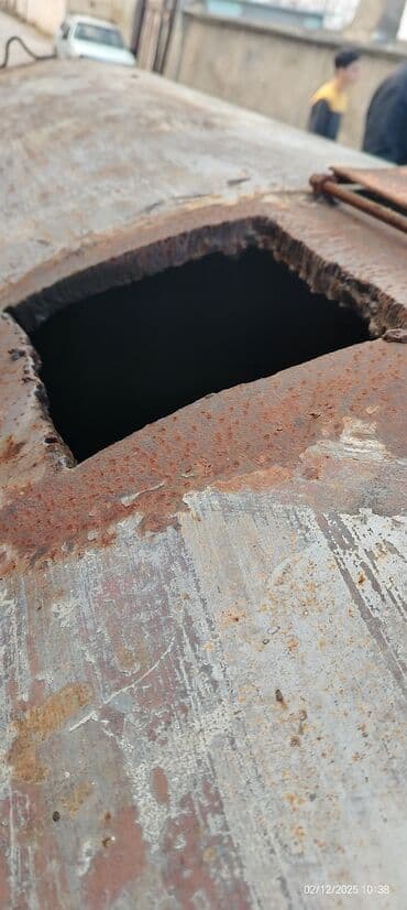 бочка 10 тонн: Бак, Металл, 3000 л. л, Б/у — 4