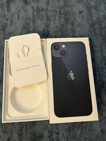 iphone ref: IPhone 13, 128 GB, Midnight, Sənədlərlə — 8