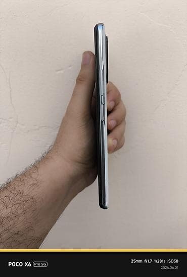 poco c61: Poco F3, 256 GB, rəng - Gümüşü, Sensor — 2