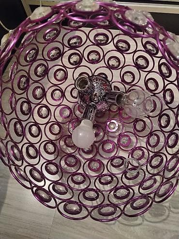 tavalar: Çılçıraq, 3 lampa, Metal — 3