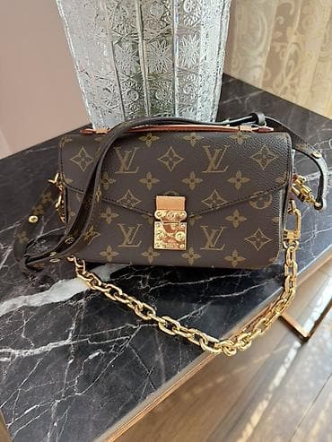 deri çanta: Louis Vuitton monoqram naxışlı çiyin/çapraz çanta - Klassik Monogram — 1
