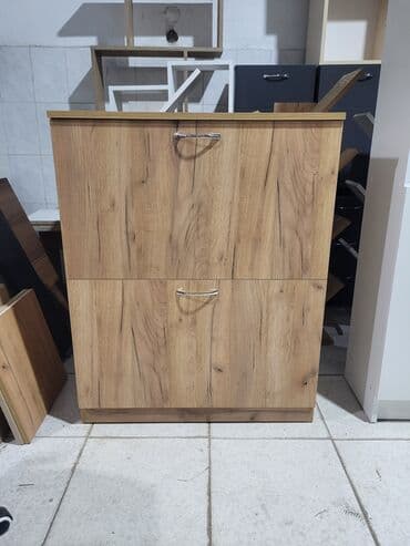 taxta dolab: Yeni, Açılan, 2 qapılı Düz dolab, Ayaqqabı dolabı — 4