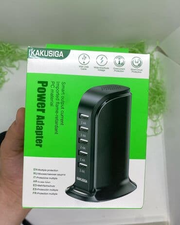 usb qiymeti: Kakuska Ksc-741 5-Port Tranik Power Adapter Kakuska Ksc-741 5-Portlu — 6