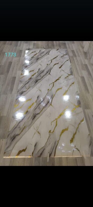 tökmə mermer: Mərmər effekti verən PVC divar və Yer üçün panellər. 1.Arxası özü — 30