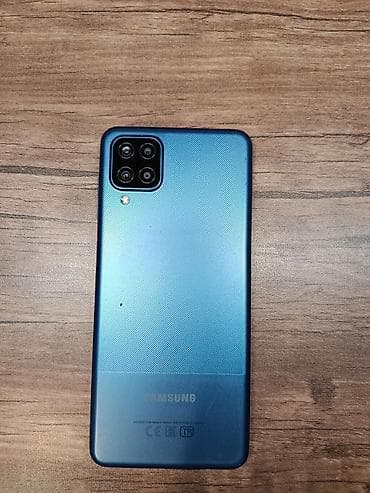 Samsung Galaxy A12, 32 GB, rəng - Göy, Face ID, İki sim kartlı, Barmaq izi — 3