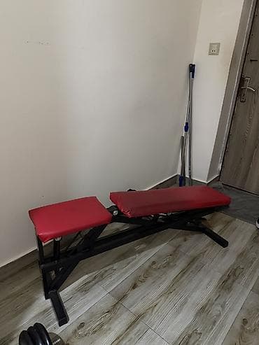 Tənzimlənən trenajor skamyası - Çoxfunksiyalı dizayn: düz, meyilli — 3