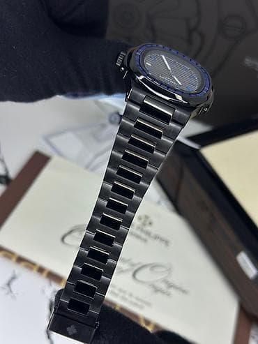 Zərgərlik əşyaları: Qol saatı, Patek Phillipe, rəng - Qara — 3