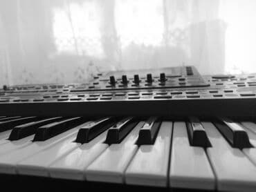 elektron skripka: Sintezator, Korg — 4