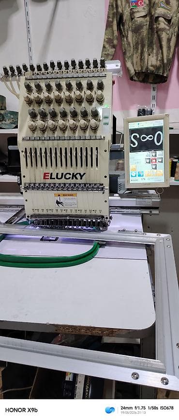redmi pad 7: ELUCKY kompüterləşdirilmiş tikiş-naxış maşını 077 534 34 37 - — 2