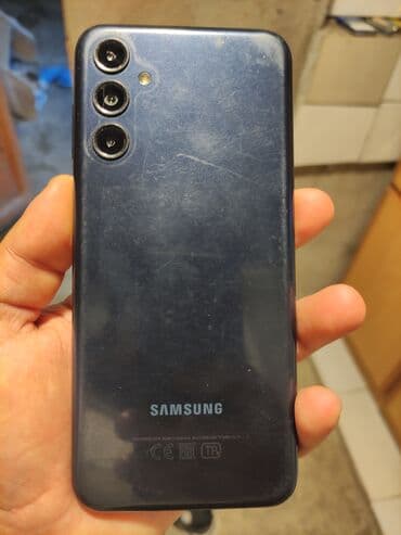 Техника для кухни: Samsung Galaxy A04s, 64 ГБ, цвет - Голубой, Отпечаток пальца — 2