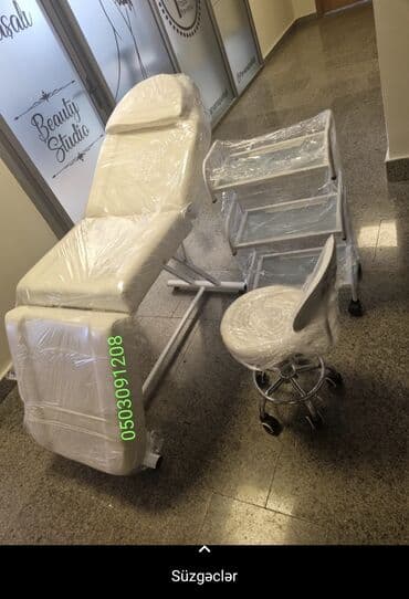 Yeni, Kosmetoloji kuşetka, Qatlanan, rəng - Ağ