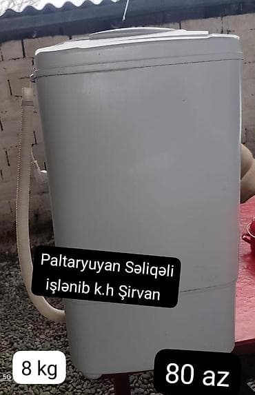 quyu qazma xidmeti: Paltaryuyan maşın – yarıavtomat tip, üstdən yüklənən model. - Yük — 1