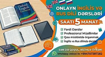 tamada: Xarici dil kursu, İngilis dili, Rus dili, Böyüklər üçün, Uşaqlar üçün — 1