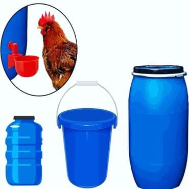 Su qabları 
Toyuqlar üçün 
birbaşa Qablara birləşmə