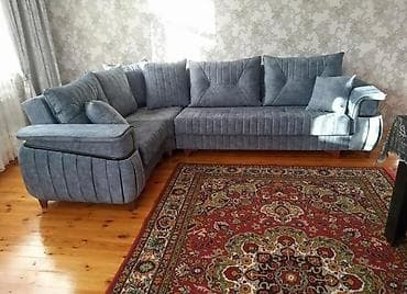 acilan divan: Künc divan, Qonaq otağı üçün, Parça, Bazalı, Açılan, Kitab — 8