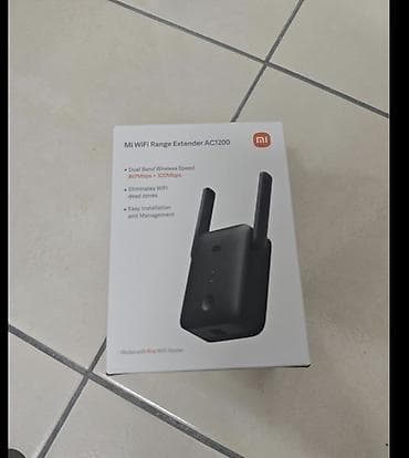 Modemlər və şəbəkə avadanlıqları: Mi WiFi Range Extender AC1200 - Cüt bantlı sürət: 867 Mbps (5 GHz) + — 1