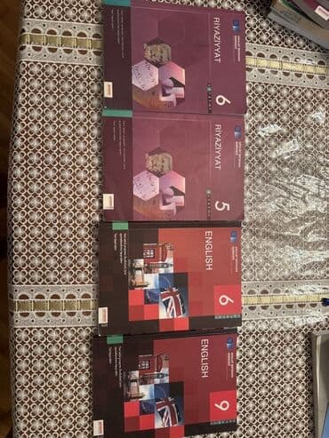 математика 5 класс учебник азербайджан: Hər biri 5 manat İngilis dili olanlar 2018-ci il Riyaziyyat olanlar — 1