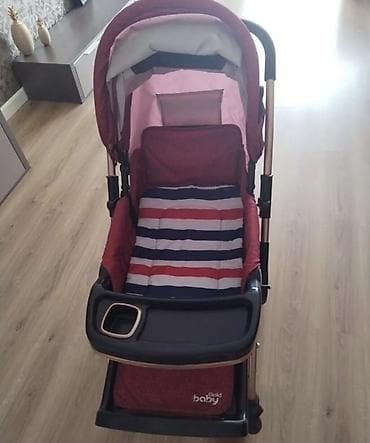 Столы для кормления: Usaq arabasi Golden baby.Hem yatmaq hemde oturmaq ucundur.Rahat acilir — 2