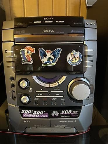 Musiqi mərkəzləri: Sony musiqi mərkəzləri və akustik sistemlər dəsti 1) Sony LBT-XB33K — 3