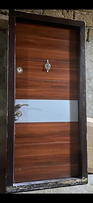 Divar kağızları, oboy: Mənzil üçün İşlənmiş Giriş qapısı 90x200 sm Çərçivə ilə, Zəmanətsiz, Ünvandan götürmə — 1