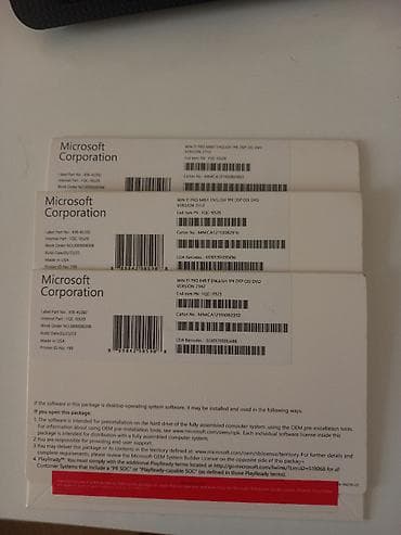 Kompüter ehtiyyat hissələri: Microsoft Windows 11 Pro 64-bit, İngilis dili, 1PK, DSP OEI DVD (OEM — 1