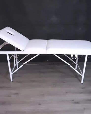 yastiq uzu: Yeni, Masaj kuşetkası, Qatlanmayan, rəng - Ağ — 14