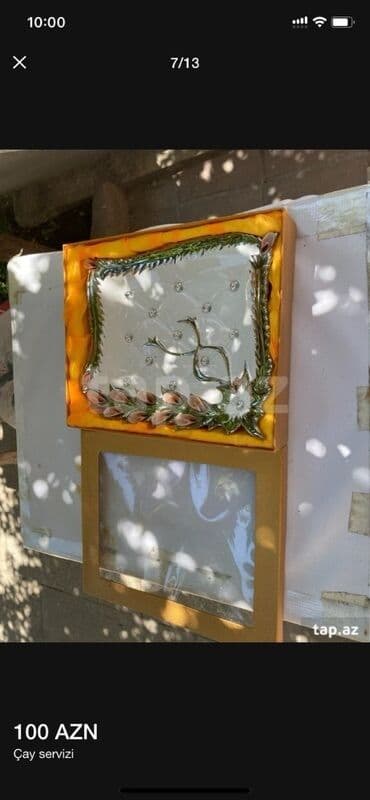 samsunq servis: Çay dəsti, rəng - Ağ, Şüşə — 1