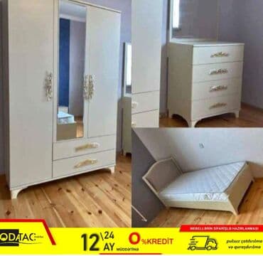 salon ucun termo: Təknəfərlik çarpayı, Dolab, Termo, Azərbaycan, Yeni — 1