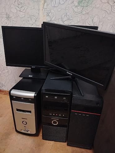 Stolüstü kompüterlər dəsti Tərkib: - 3 eded komputer islekdir 3