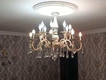 Картины и портреты: Люстра, 10 и более ламп, Металл — 2