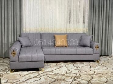 Ev üçün mebel: Künc divan, Yeni, Açılan, Bazalı, Parça, Şəhərdaxili pulsuz çatdırılma — 2